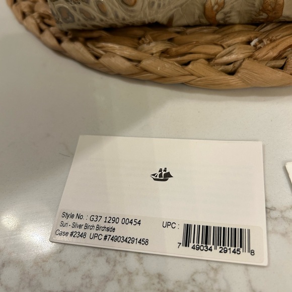 Brahmin Suri wallet in Silver Birch Birchside (used once) - Picture 3 of 7